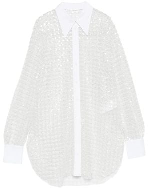 Niccolò Pasqualetti Marianne Embellished Shirt - White