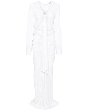 Christopher Esber Disconnect Maxi Dress - White