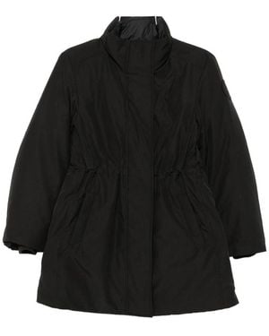 Canada Goose Padded Hooded Jacket - Black