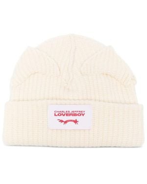 Charles Jeffrey Ears Beanie - Natural