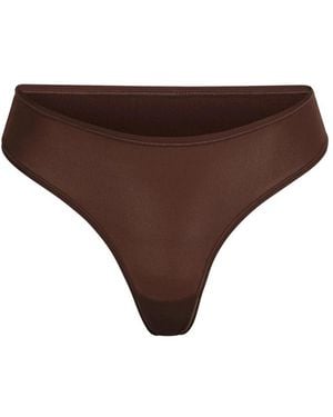 Skims Fits Everybody Thong - Brown