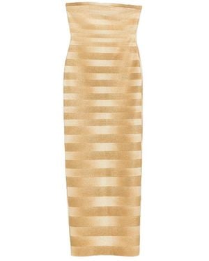 Hervé Léger Gowns - Natural
