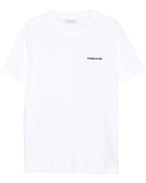 Maison Labiche Popincourt Organic Cotton T-Shirt - White