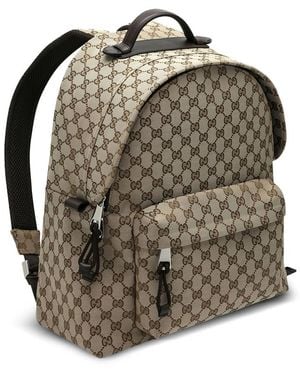 Gucci Medium Gg-Canvas Backpack - Multicolor