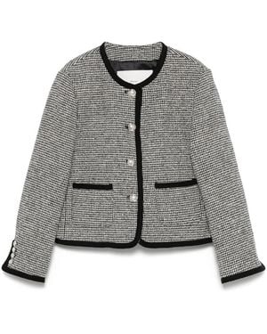 DUNST Tweed Jacket - Grey