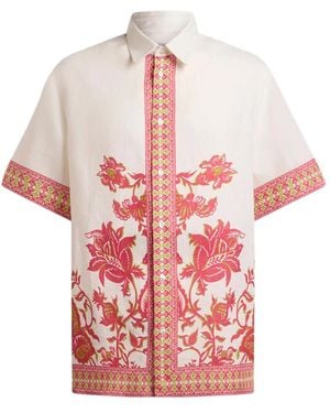 Etro Neutrals Shirts - Red