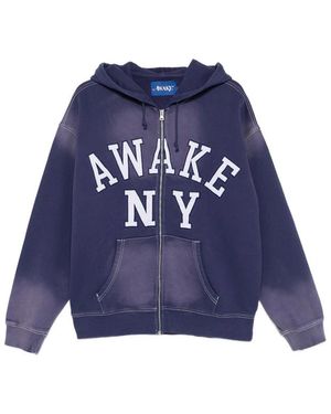 Awake Couture Collegiate Arch Hoodie - Blue