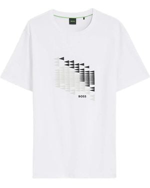 BOSS T-Shirts And Vests - White