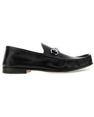 Gucci Lugano Horsebit Loafers - Black
