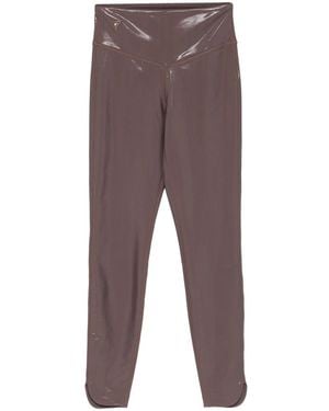MACRON Camilla Split-Hem Leggings - Grey