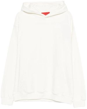 Vision Of Super Flame-Embossed Hoodie - White