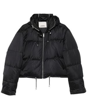 Isabel Marant Hooded Padded Jacket - Black