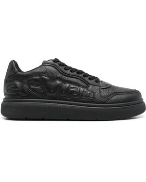 Alexander Wang Puff Leather Trainers - Black