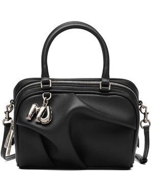 Marc Jacobs Leather Tote Bag - Black