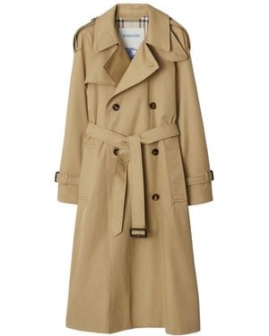 Burberry Castleford Trench Coat - Natural