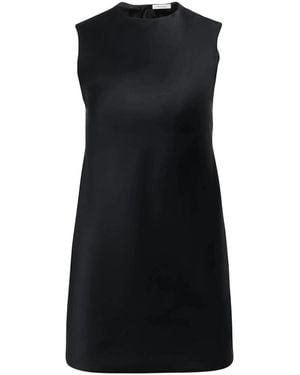 JW Anderson Denim-Twill Mini Dress - Black