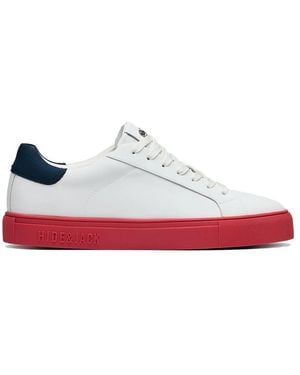 HIDE & JACK Essence Lace-Up Trainers - Red