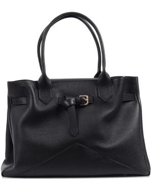 Ballantyne Kate Leather Tote Bag - Black