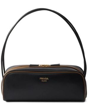 バッグ・カバンその他 PRADA PRADA SWING BAG BLACK/HAZELNUT Prada Prada Swing bag black/hazelnut | TheDoubleF