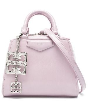 Givenchy Nano Antigona Cube Cross Body Bag - Pink