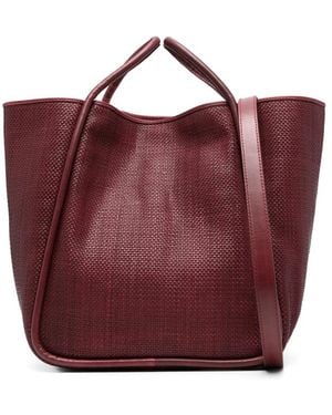 Dragon Diffusion Leather Tote Bag - Purple