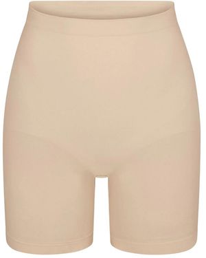 Skims Seamless Sculpting Shorts - Natural