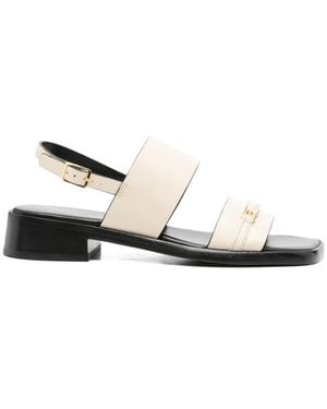 Sergio Rossi Slingback Sandals - White
