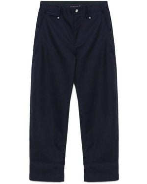 Tommy Hilfiger Logo-Embroidered Trousers - Blue