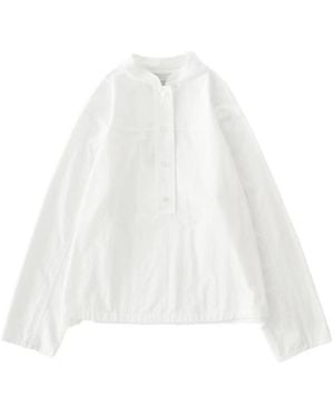 Studio Nicholson Vega Button Placket Shirt - White