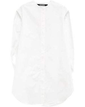 Jacquemus Berlingot Midi Dress - White