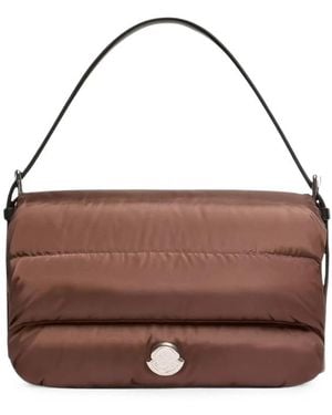 Moncler Tote Bag Caradoc Polyamide - Brown