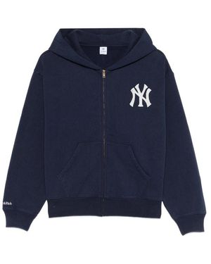 Sporty & Rich Emara Zip-Fastening Hoodie - Blue