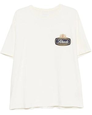 R H U D E © Neutrals T-Shirts & Vests - White
