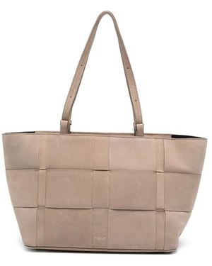 DeMellier Florence Woven Tote Bag - Grey