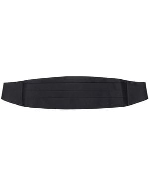 Tagliatore Panelled Belt Polyester 100 - Black
