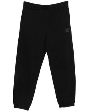 Calvin Klein Logo-Patch Track Trousers - Black