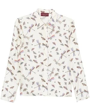 Gucci Neutrals Tops - White
