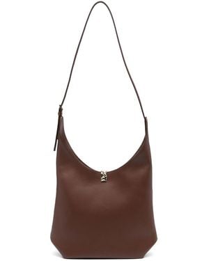 Loulou de Saison Andrea Shoulder Bag - Brown