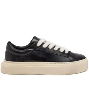 Cole Buxton Platform Trainers - Black