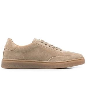 Henderson Suede Trainers - Natural