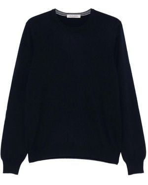 La Fileria Crew-Neck Cashmere Jumper - Blue