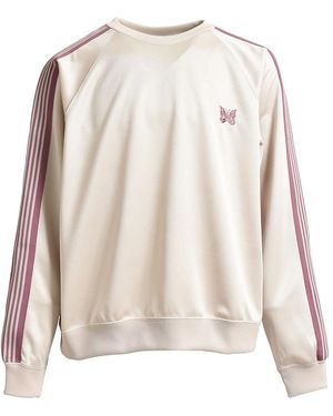 Needles Side-Stripe Sweatshirt - Pink