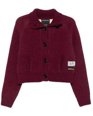 B.B. Wallace B. B. Wallace Hesse Button-Fastening Cardigan - Purple