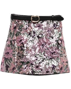 Self-Portrait Skirts - Purple