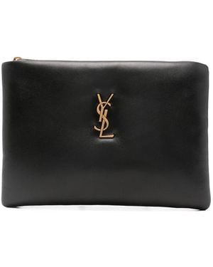 Saint Laurent Clutch Bags - Black