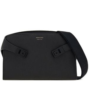 Ferragamo Hug Messenger Bag - Black
