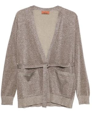Missoni Belted Cardigan - Brown