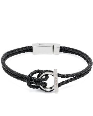 Ferragamo Gancini Bracelet - Black