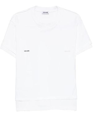 Facon Jacmin Thoai Logo-Print T-Shirt - White