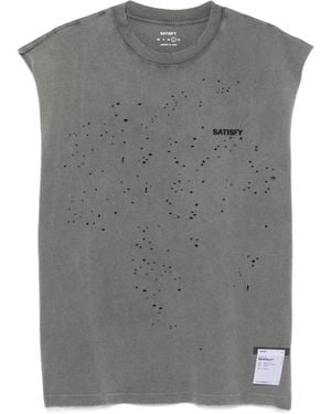Satisfy Sleeveless T-Shirt - Grey